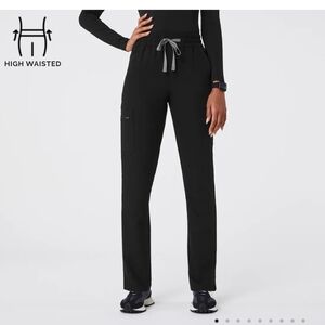 New Figs Black Scrubs Pants